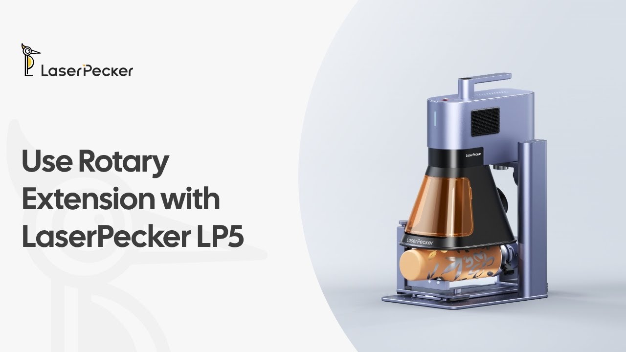Use Rotary Extension with Laser Pecker LP5